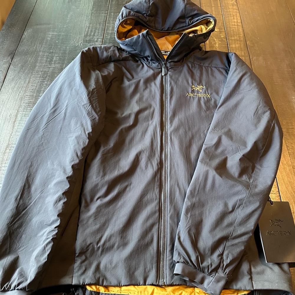 RARE - Arcteryx 24k Gold Atom Hoody